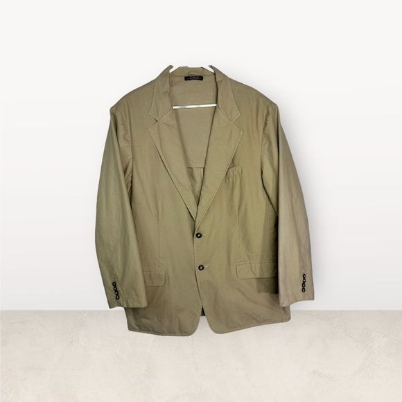 L.L. Bean Other - L.L. Bean Vintage Casual Sport Jacket Khaki Suit Coat Mens XL Blazer